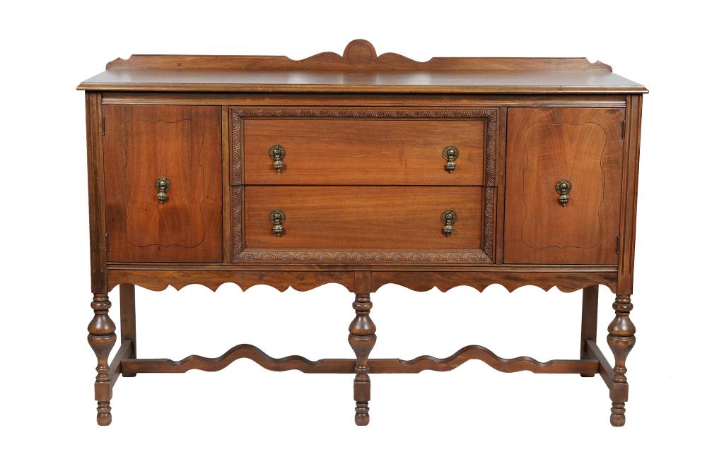 WALNUT SIDEBOARD1920s 59 1/2 inches