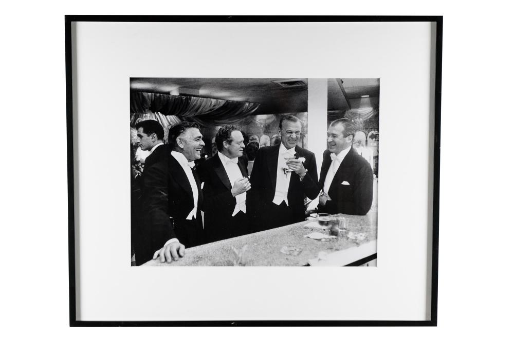 SLIM AARONS: "KINGS OF HOLLYWOOD"silver