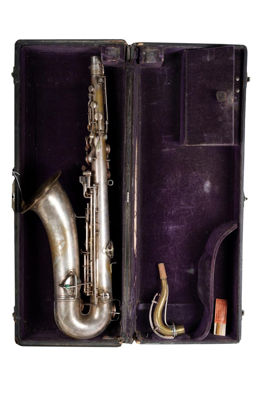 C.F. CONN: SAXOPHONEcirca 1917 in fitted