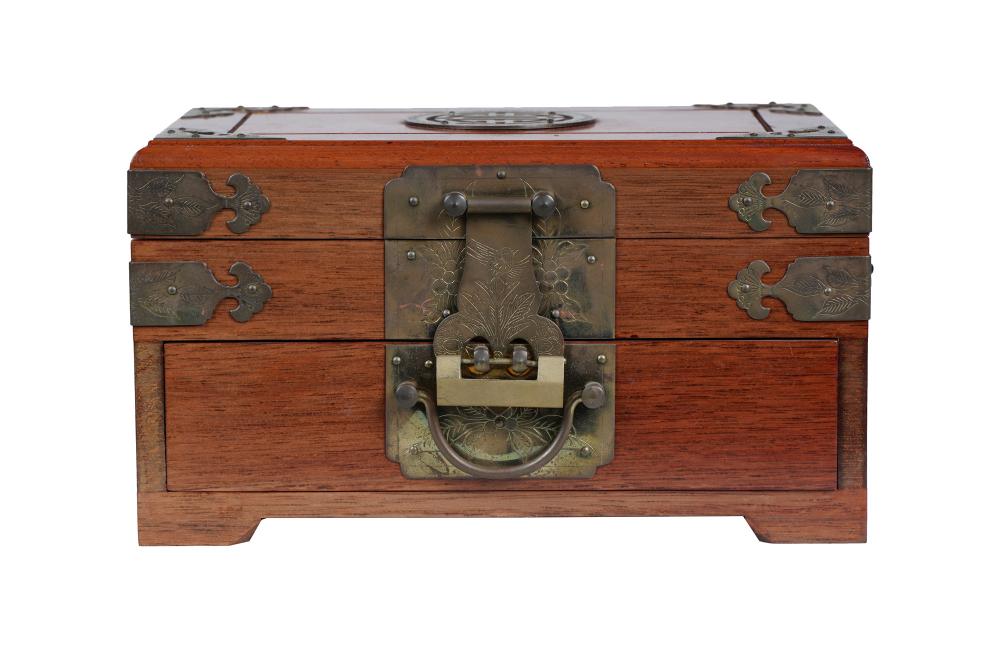 CHINESE HARDWOOD JEWELRY BOX10 336125