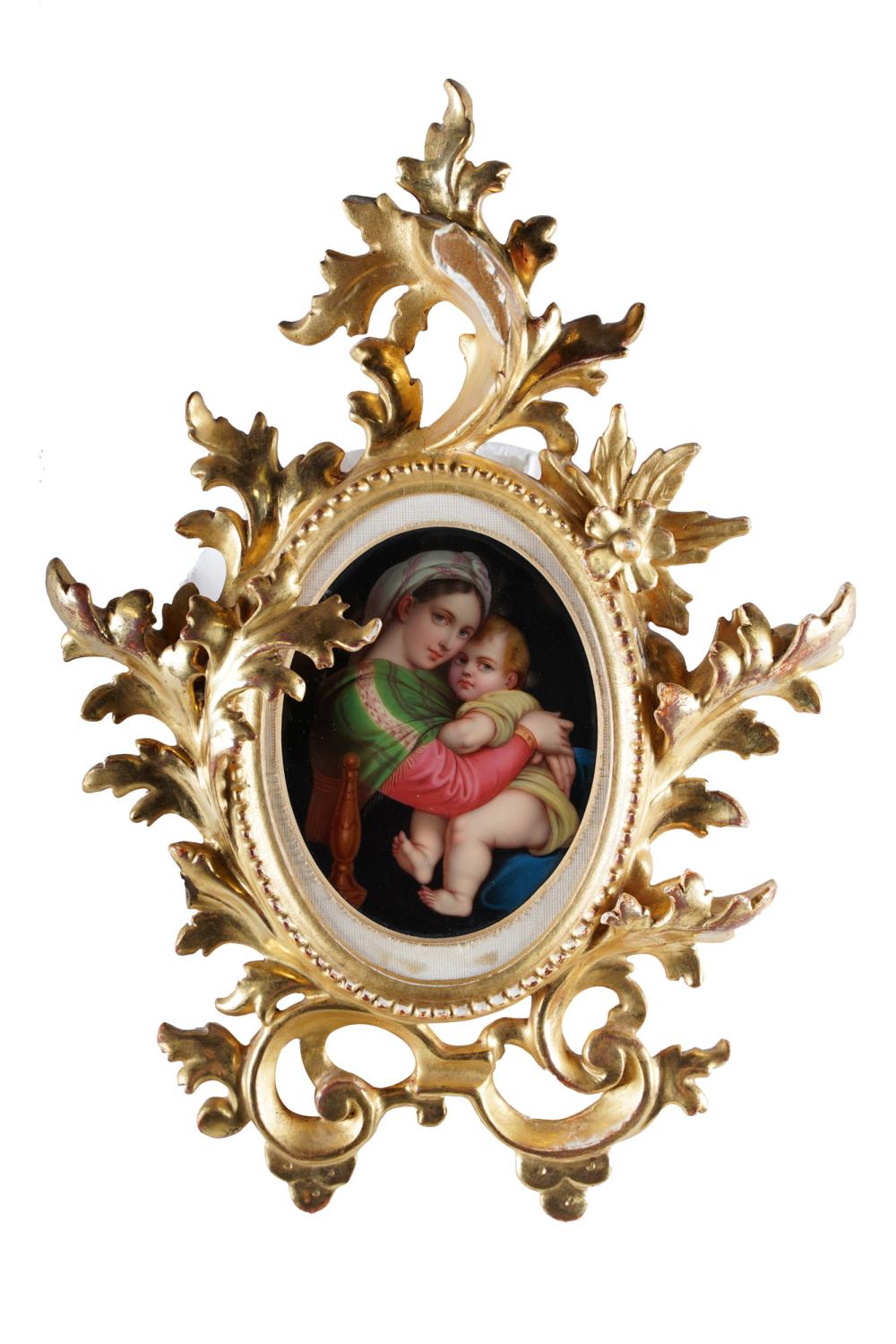 MINIATURE PORTRAIT OF MADONNA  336141