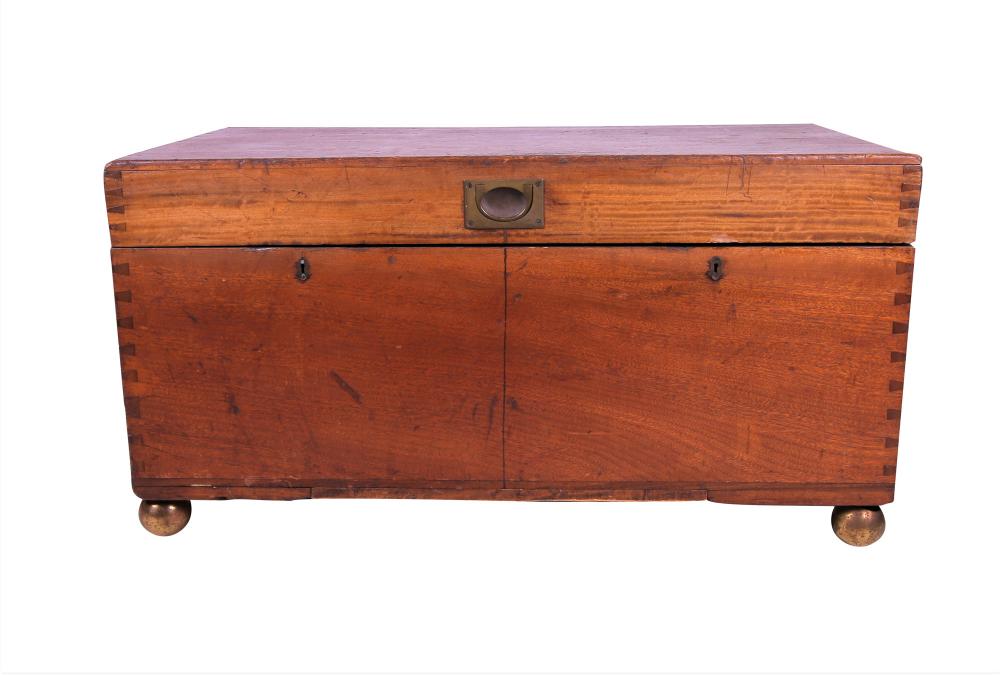 FRUITWOOD CAMPAIGN TRUNK42 inches