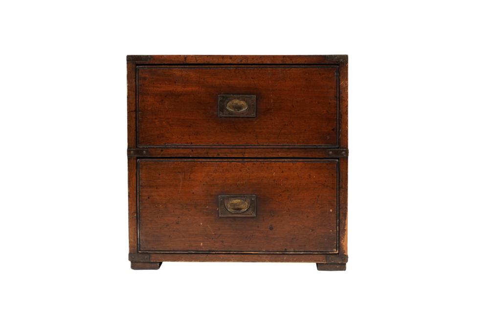 TWO DRAWER CAMPAIGN CHEST21 inches 3361b1