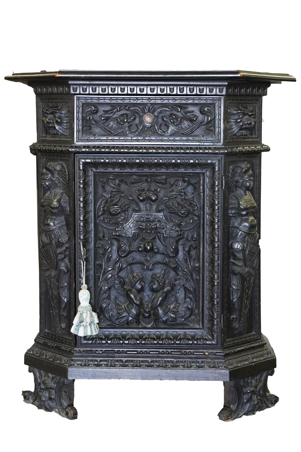 FLEMISH BAROQUE STYLE CARVED  3361c2