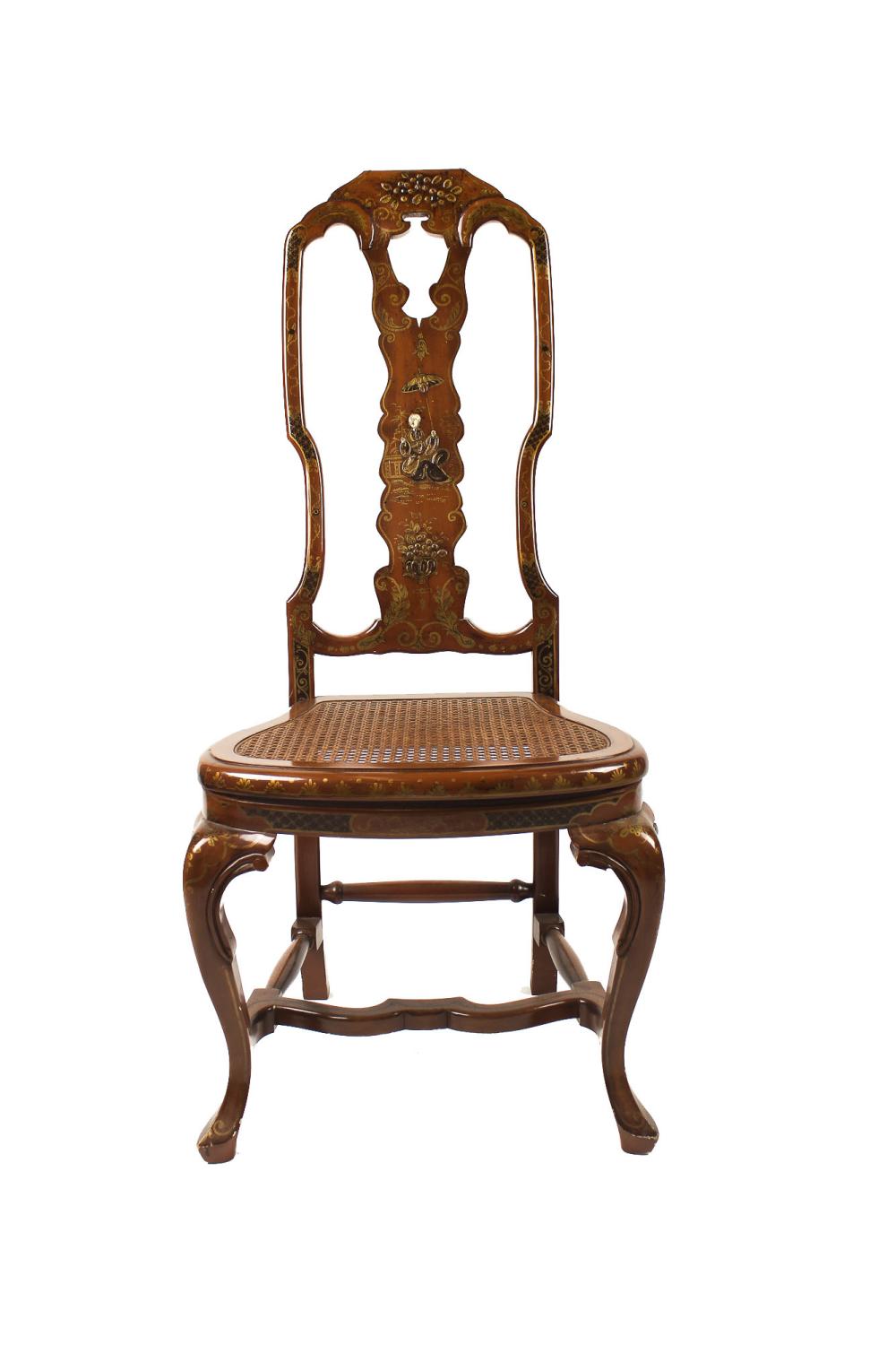 CHINOISERIE CANE SEAT SIDE CHAIRCondition  33623d