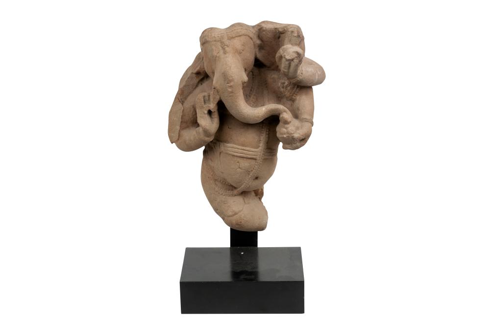 INDIAN CARVED STONE GANESH8th or