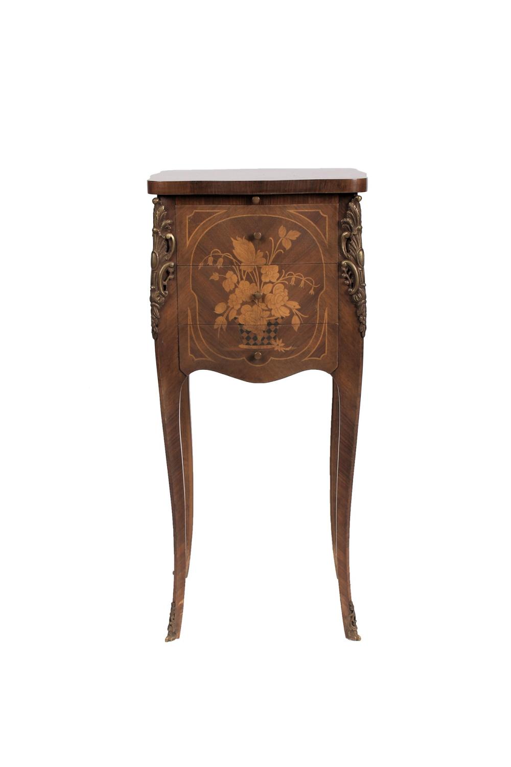 INLAID FRENCH STYLE NIGHTSTANDwith 336280