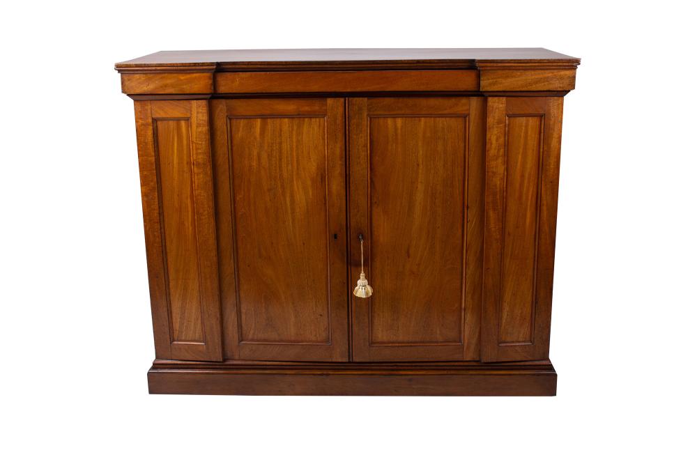 EDWARDIAN MAHOGANY SIDE CABINETwith 33628c