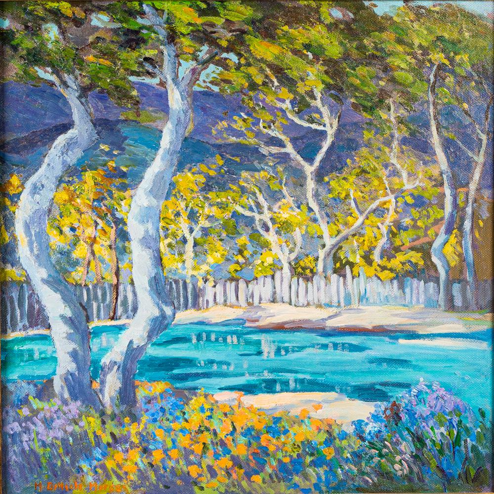 MARY DENEALE MORGAN: "CARMEL VALLEY"oil