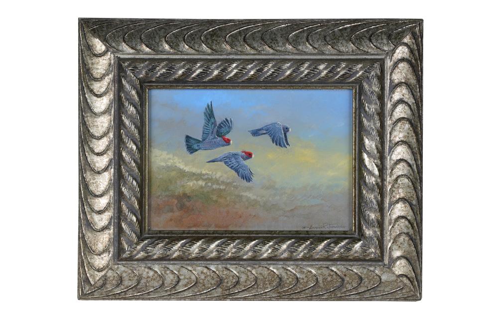 GAMINI RATNAVIRA BIRDS IN FLIGHT oil 336362