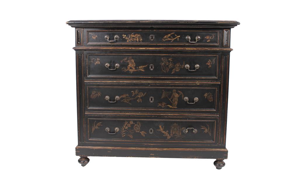 GEORGIAN STYLE PAINTED CHEST OF 3363f8