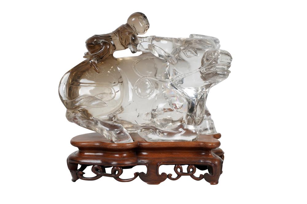 CHINESE ROCK CRYSTAL CARVED WATER 336460