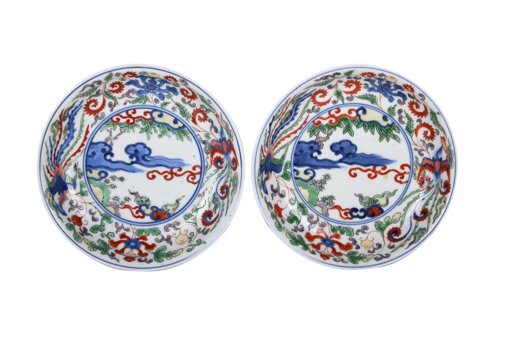 PAIR OF CHINESE GLAZED PORCELAIN 336471