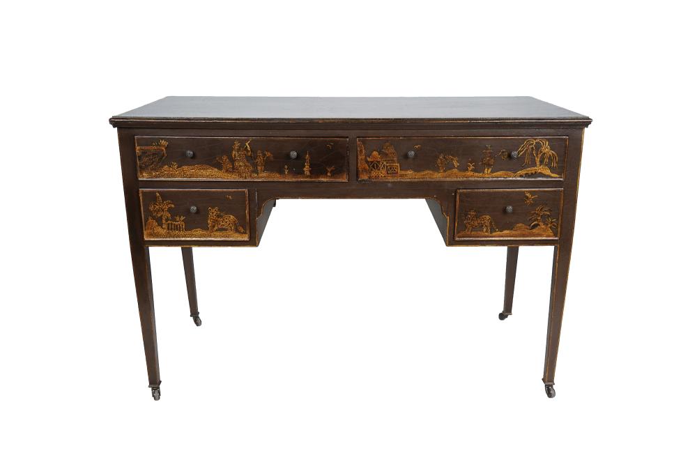 GEORGIAN STYLE CHINOISERIE WRITING 3364cb