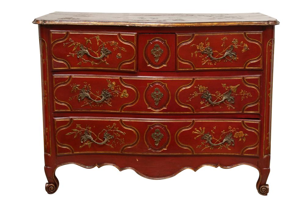 LOUIS XV CHINOISERIE LACQUERED
