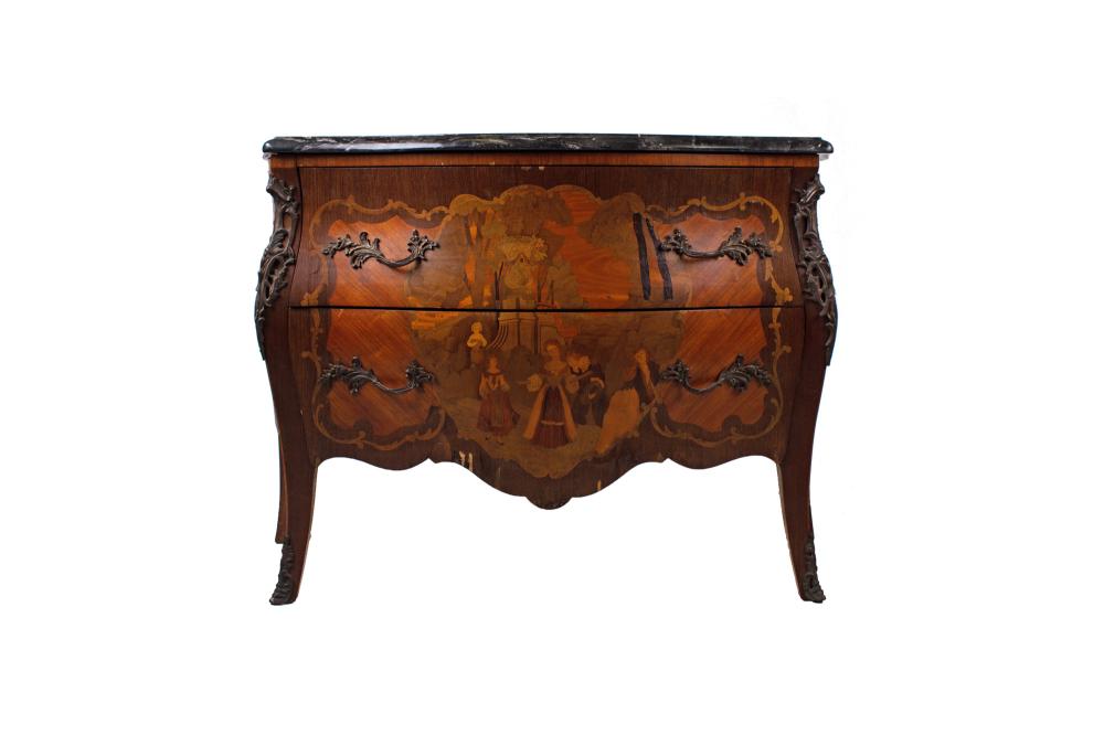 LOUIS XV STYLE MARQUETRY INLAID 33651f