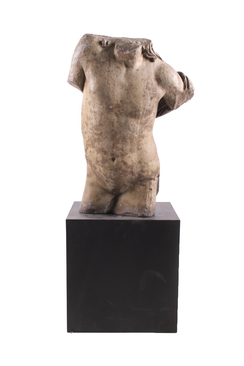 GRECO-ROMAN STYLE MARBLE TORSOpossibly