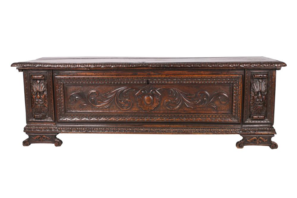 NORTHERN ITALIAN CARVED WALNUT 3365c8