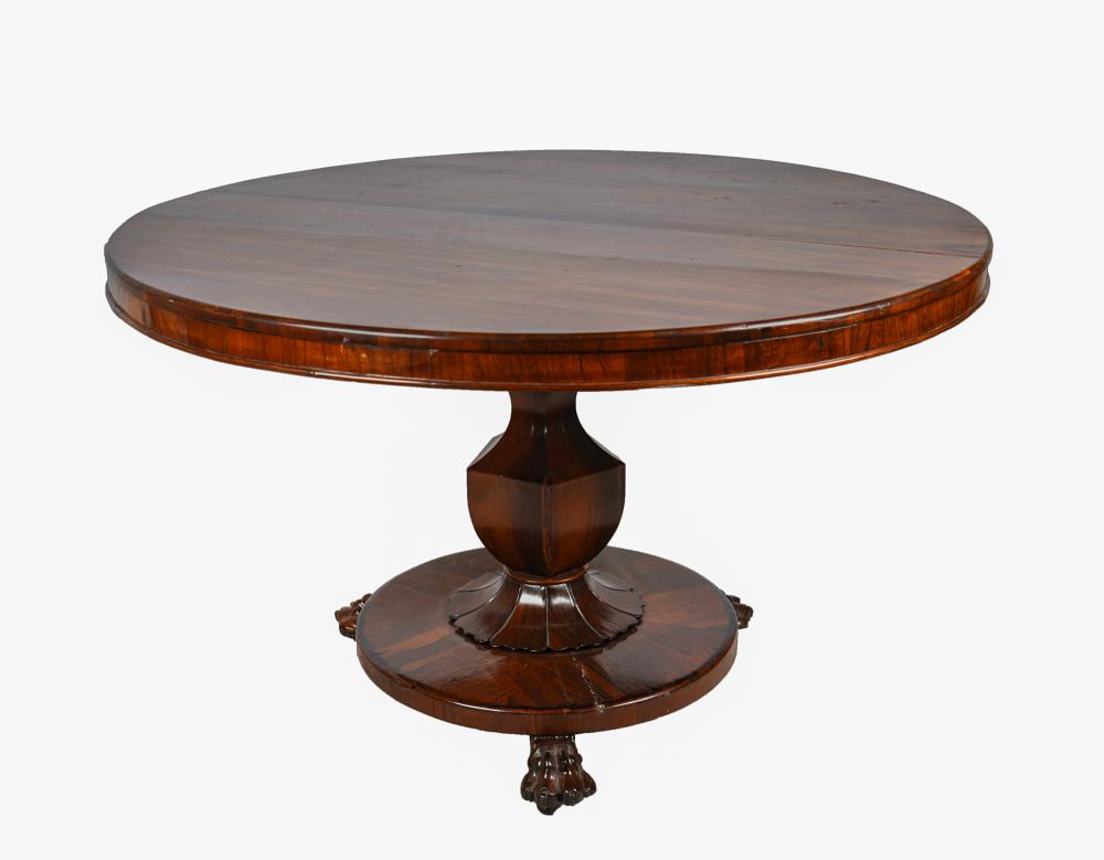 EDWARDIAN MAHOGANY PEDESTAL TABLECondition  336603