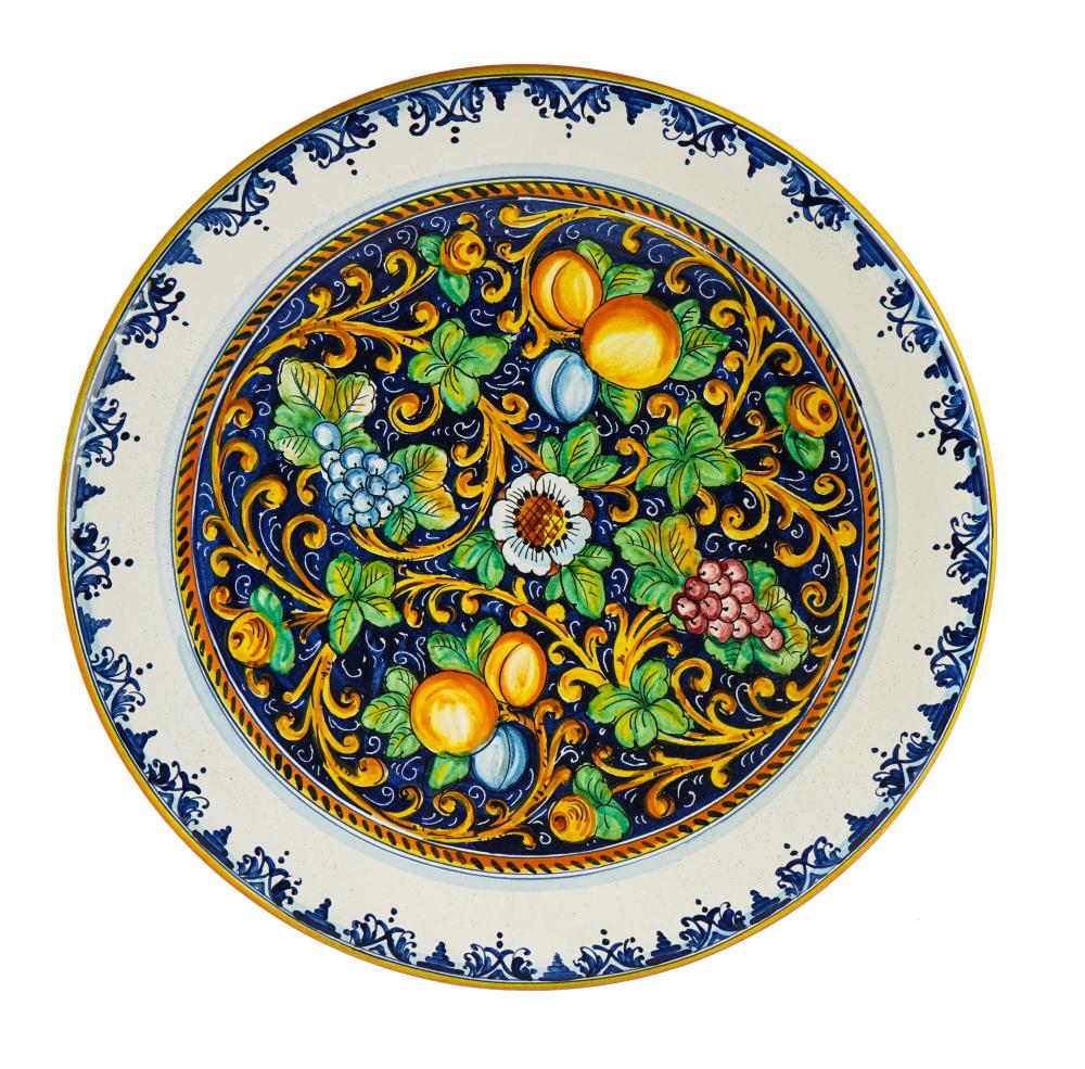 ITALIAN FAIENCE CHARGERwith Cottura 336614