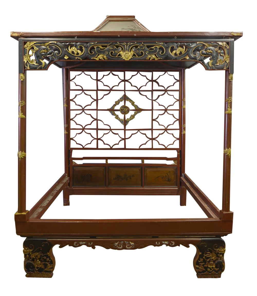GEORGE IV STYLE CHINOISERIE PAGODA FORM 33660c