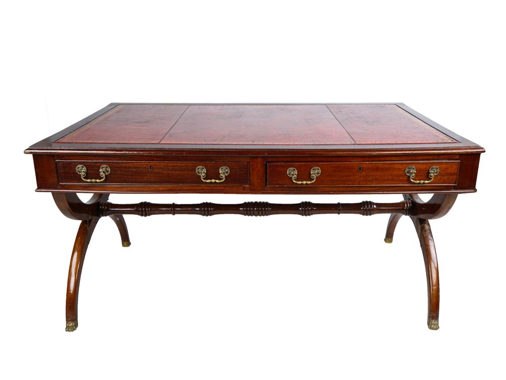 ENGLISH MAHOGANY WRITING TABLEthe