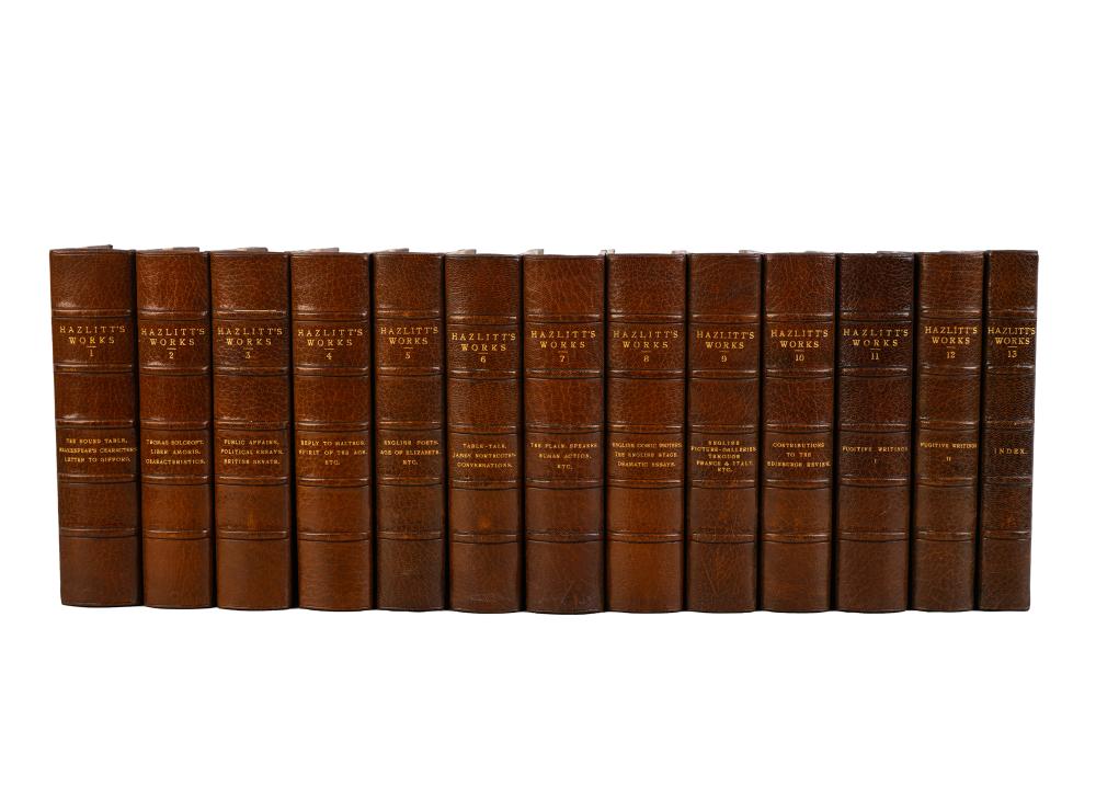 13 VOLUMES: COLLECTED WORKS OF