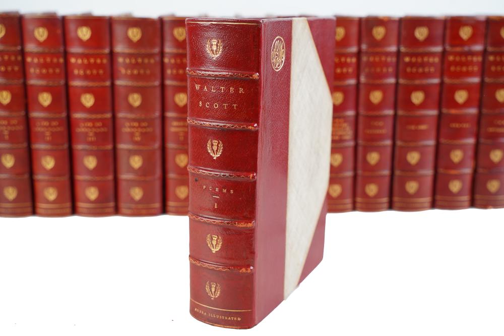 33 VOLUMES SIR WALTER SCOTTCollected 33664f