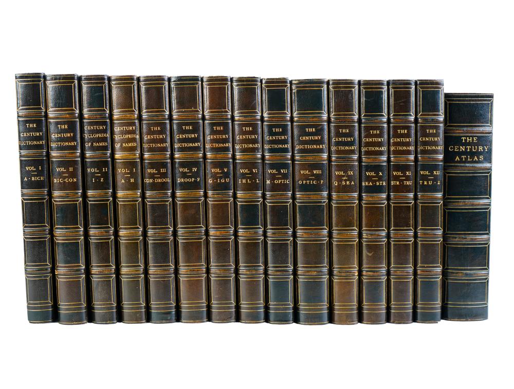 15 VOLUMES THE CENTURY CO REFERENCE 336650