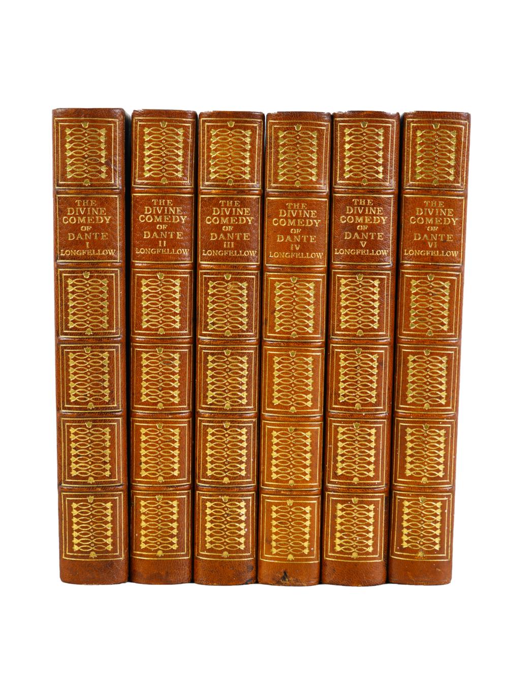 SIX VOLUMES: THE DIVINE COMEDY OF DANTEDante