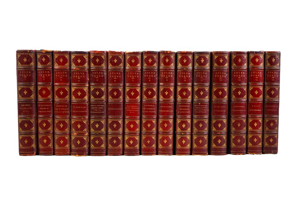 15 VOLUMES: WORKS OF JULES VERNECharles