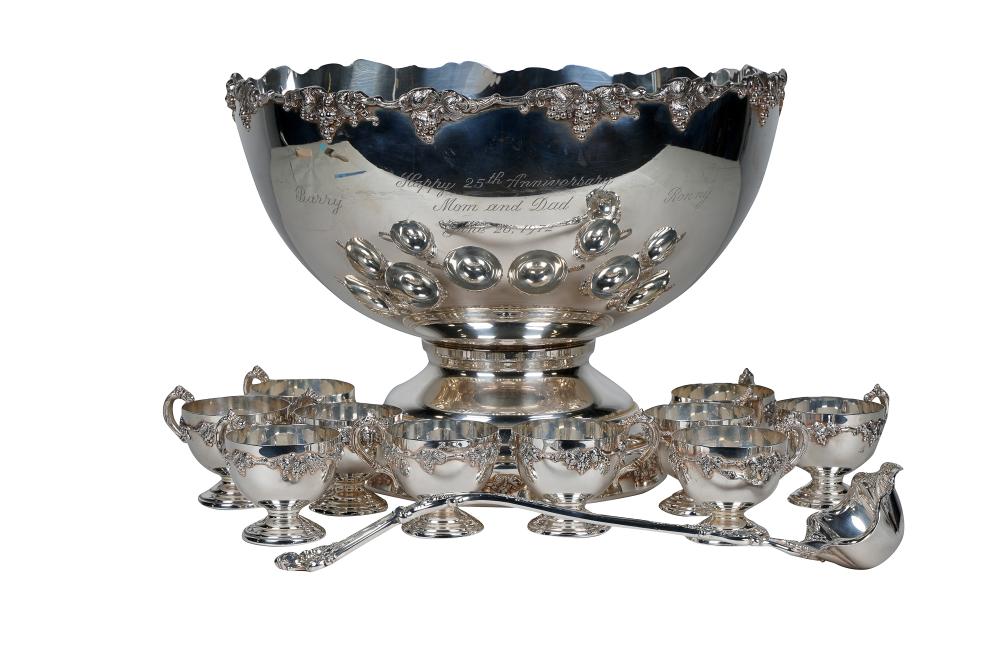 AMERICAN SILVERPLATE PUNCH SERVICEthe