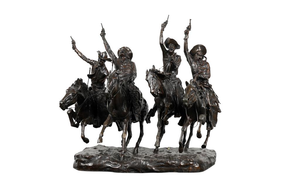 AFTER FREDERIC REMINGTON: "COMING