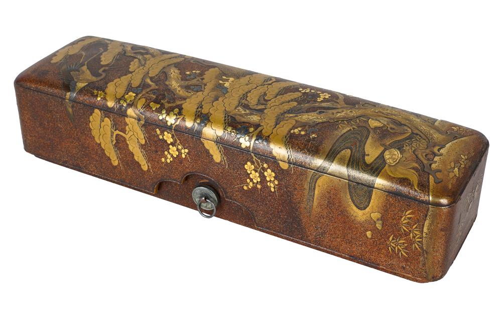 JAPANESE EDO PERIOD LACQUERED BOXCondition: