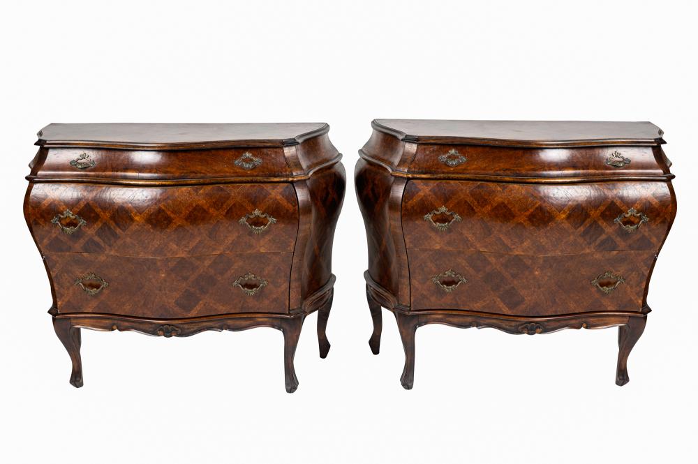 PAIR OF ITALIAN ROCOCO STYLE WALNUT 3366f8