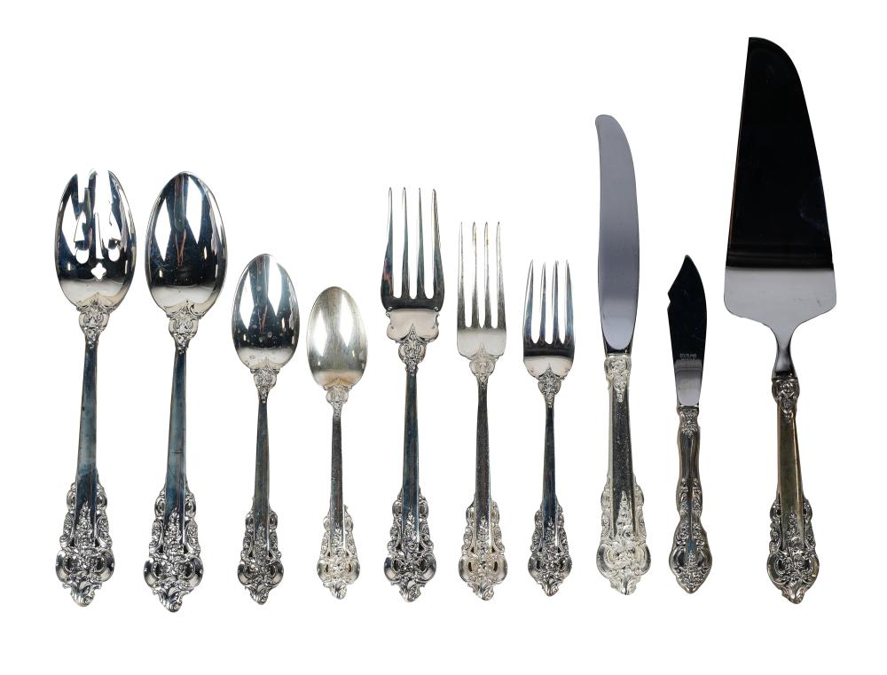 WALLACE STERLING FLATWARE SERVICEGrand 336719