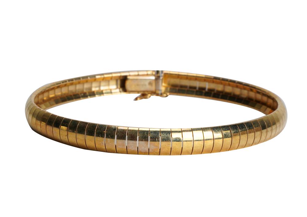 14 KARAT YELLOW GOLD ITALIAN BRACELET19 81 336741