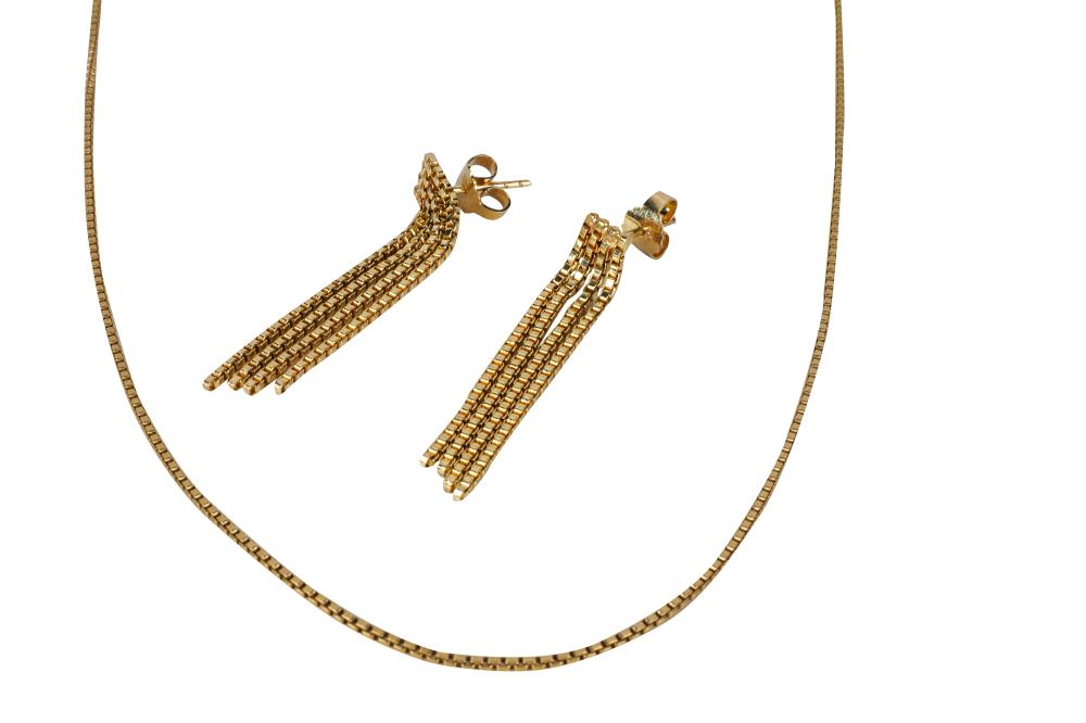 18 KARAT YELLOW GOLD EARRINGS  336745