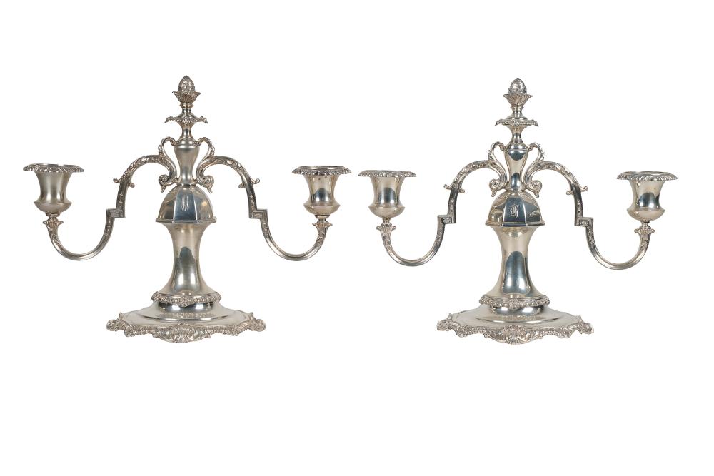 SET OF AMERICAN STERLING CANDELABRAmark 33677a