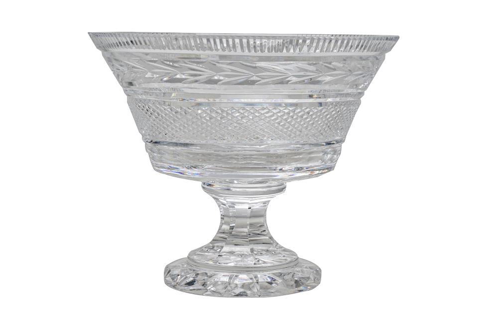 WATERFORD CRYSTAL FOOTED BOWLmarked 3367e9