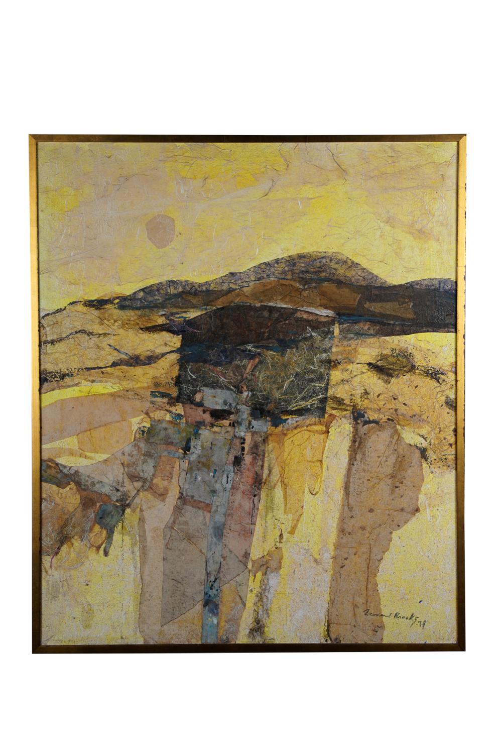 LEONARD BROOKS: "LA SIERRAS, MEXICO"circa