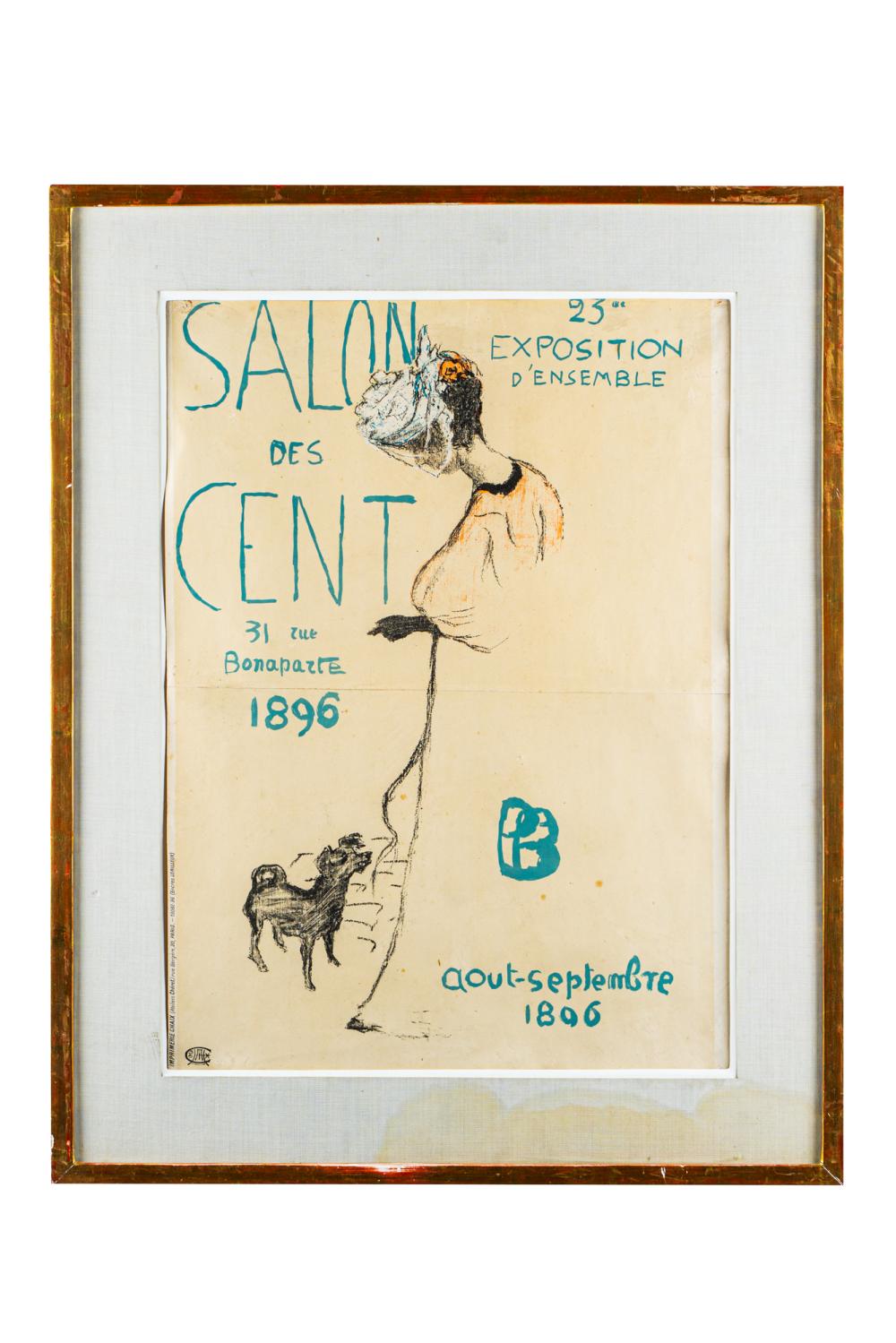 PIERRE BONNARD: "SALON DES CENT"1896