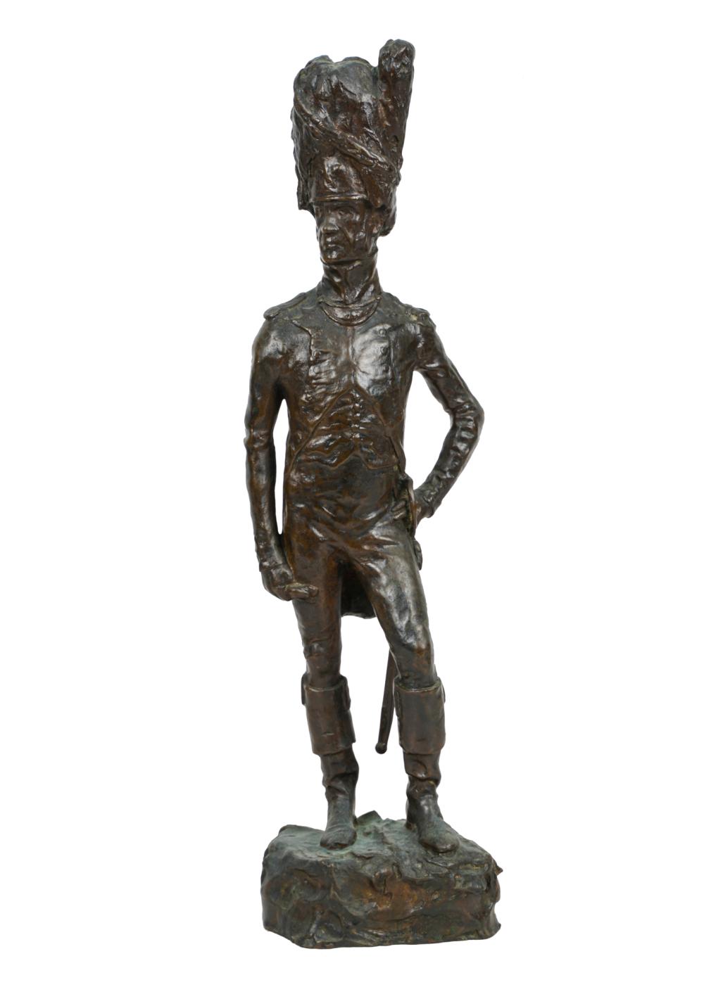 FRENCH PATINATED BRONZE FIGURE 336870