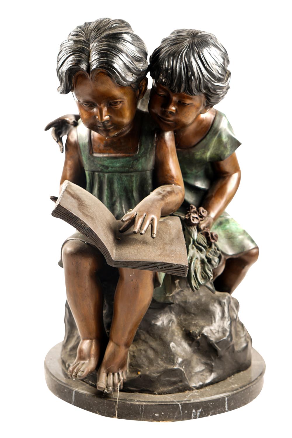 AFTER A MOREAU TWO CHILDREN READINGpatinated 3368d9