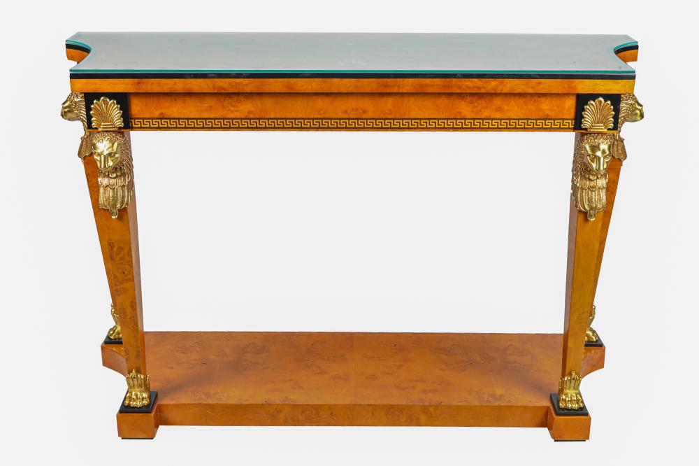 MARINER GILT METAL MOUNTED CONSOLE 3368df
