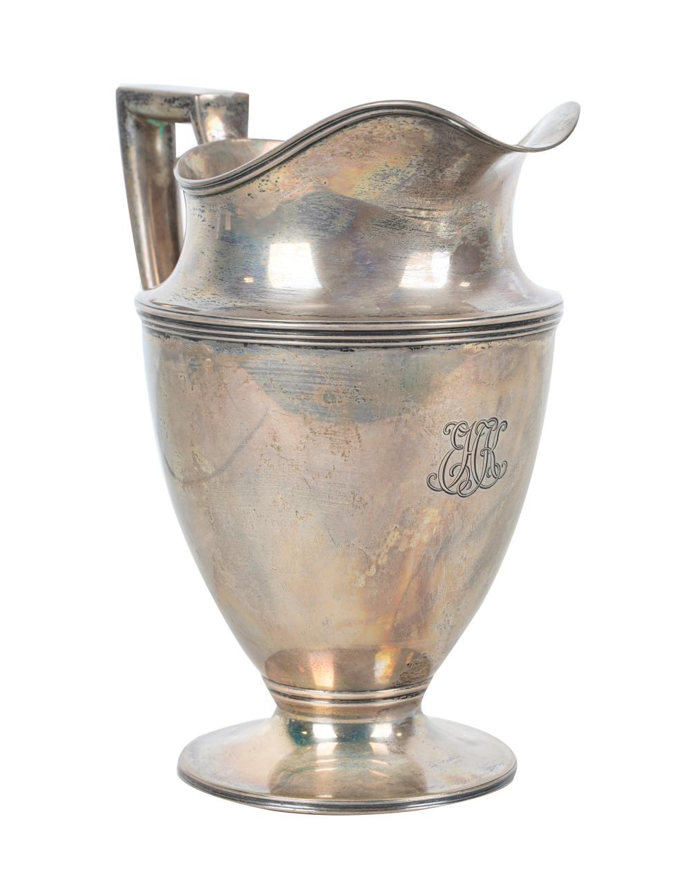 TIFFANY CO STERLING WATER PITCHER1907 3369ad