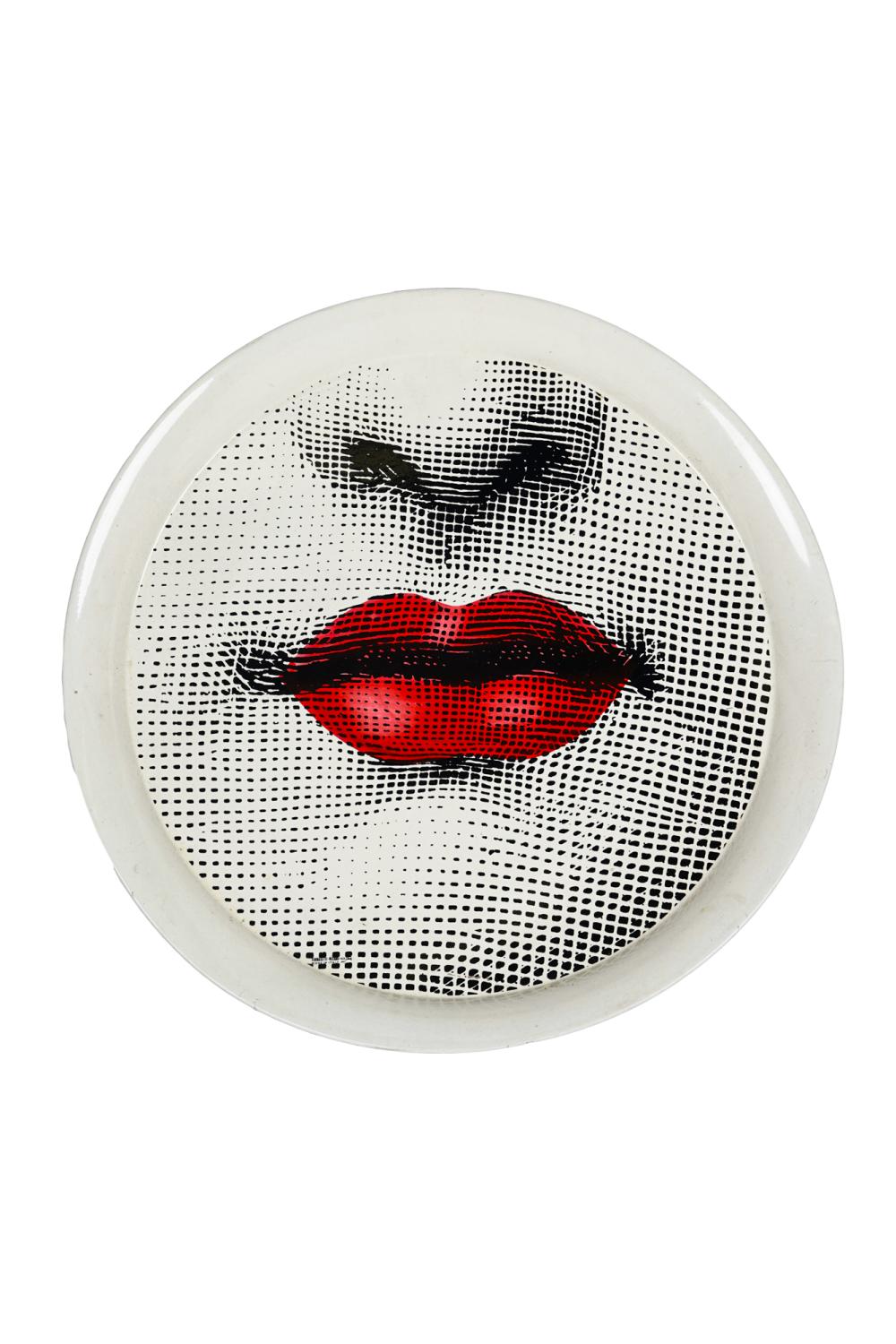 FORNASETTI TOLE TRAYremnants of 3369d6