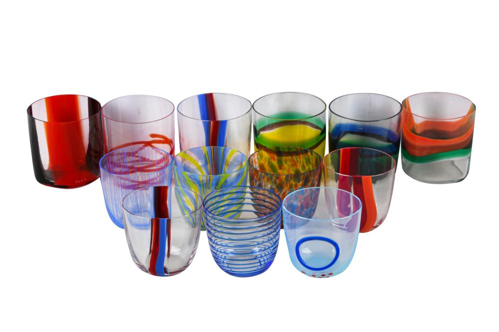 CARLO MORETTI: TWELVE COLORED GLASS