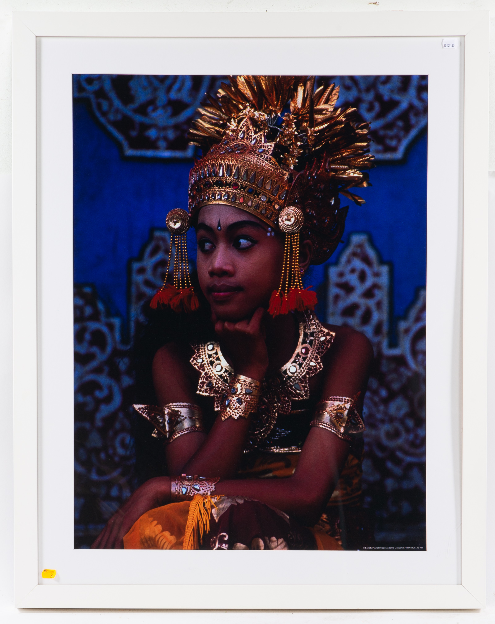 PORTRAIT OF A KHMER DANCER PHOTOGRAPH 336a58