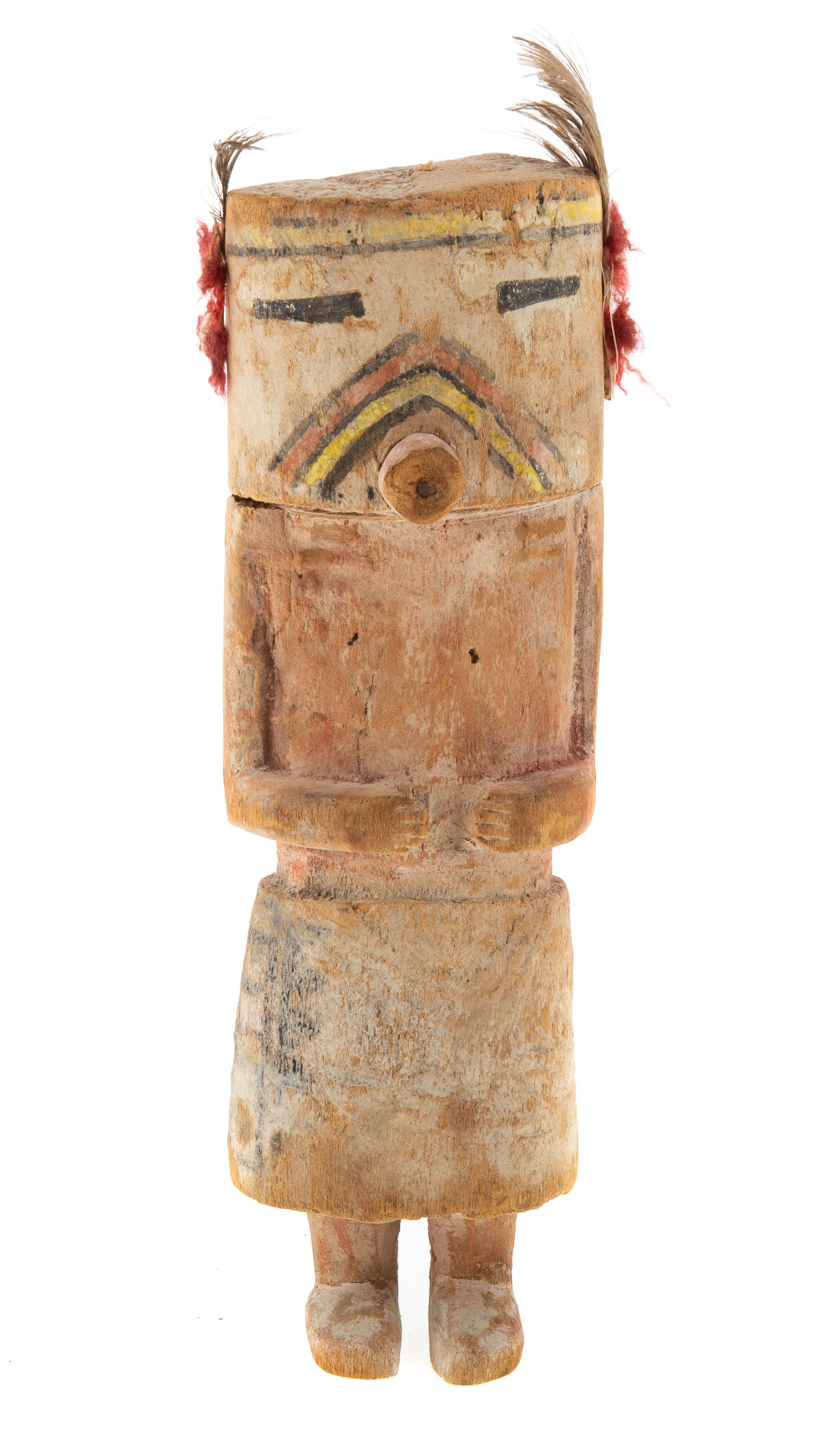 HOPI CARVED & PAINTED WOOD KACHINA